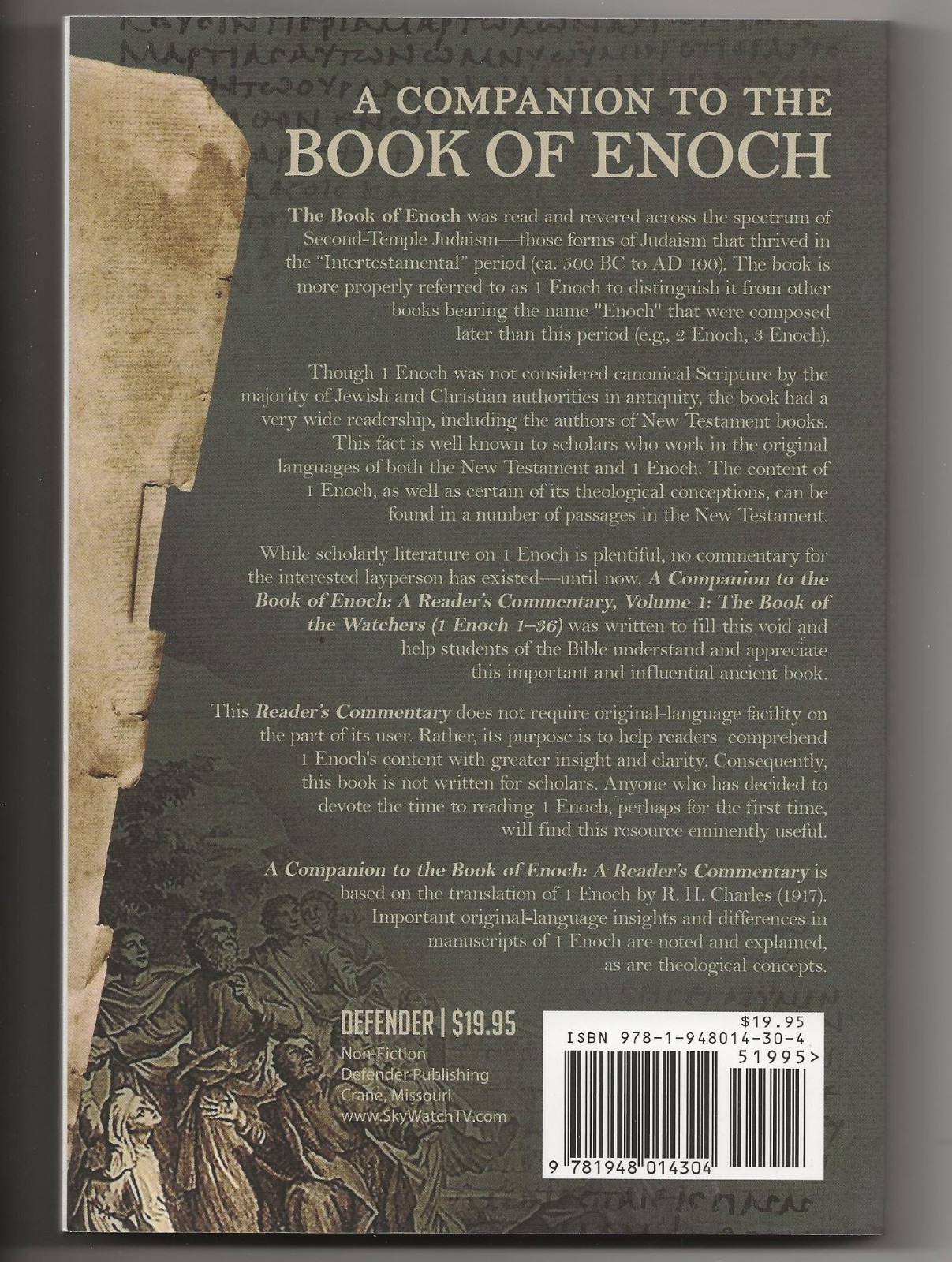 A Companion to the Book of Enoch (Defender Press 2019) Dr Michael S Heiser – NEW