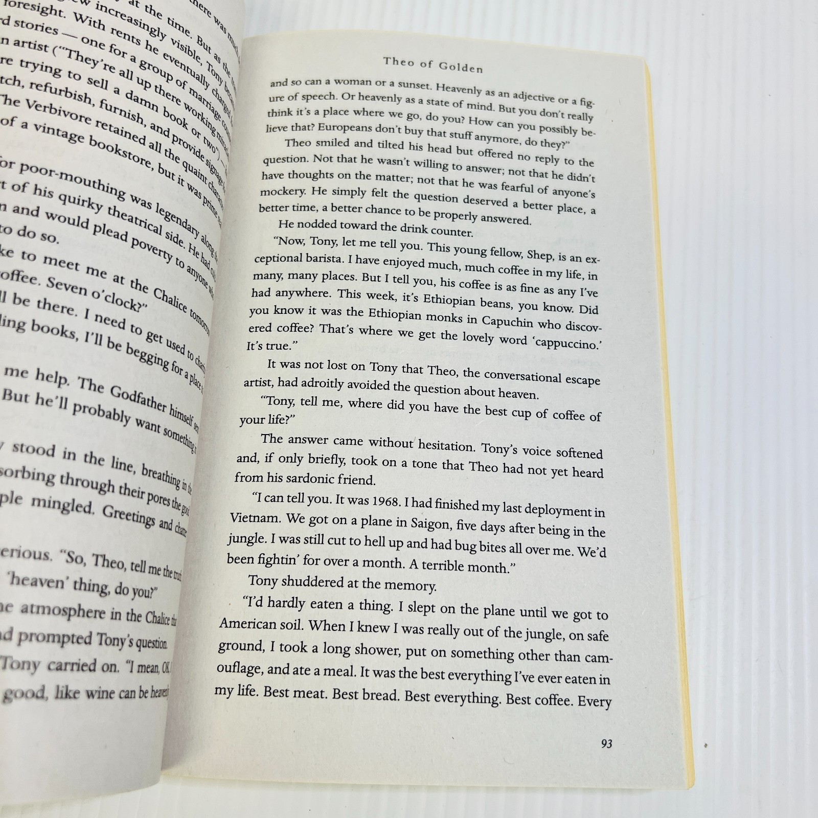 Theo of Golden: a Novel by Allen Levi