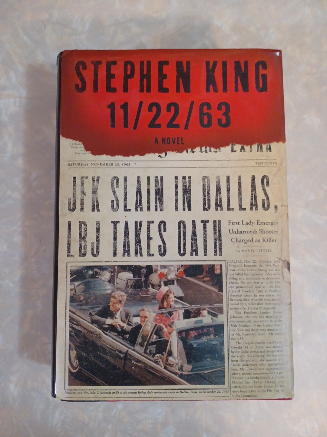 11/22/63 – Stephen King SIGNED HCDJ 1st Edition/1st Printing