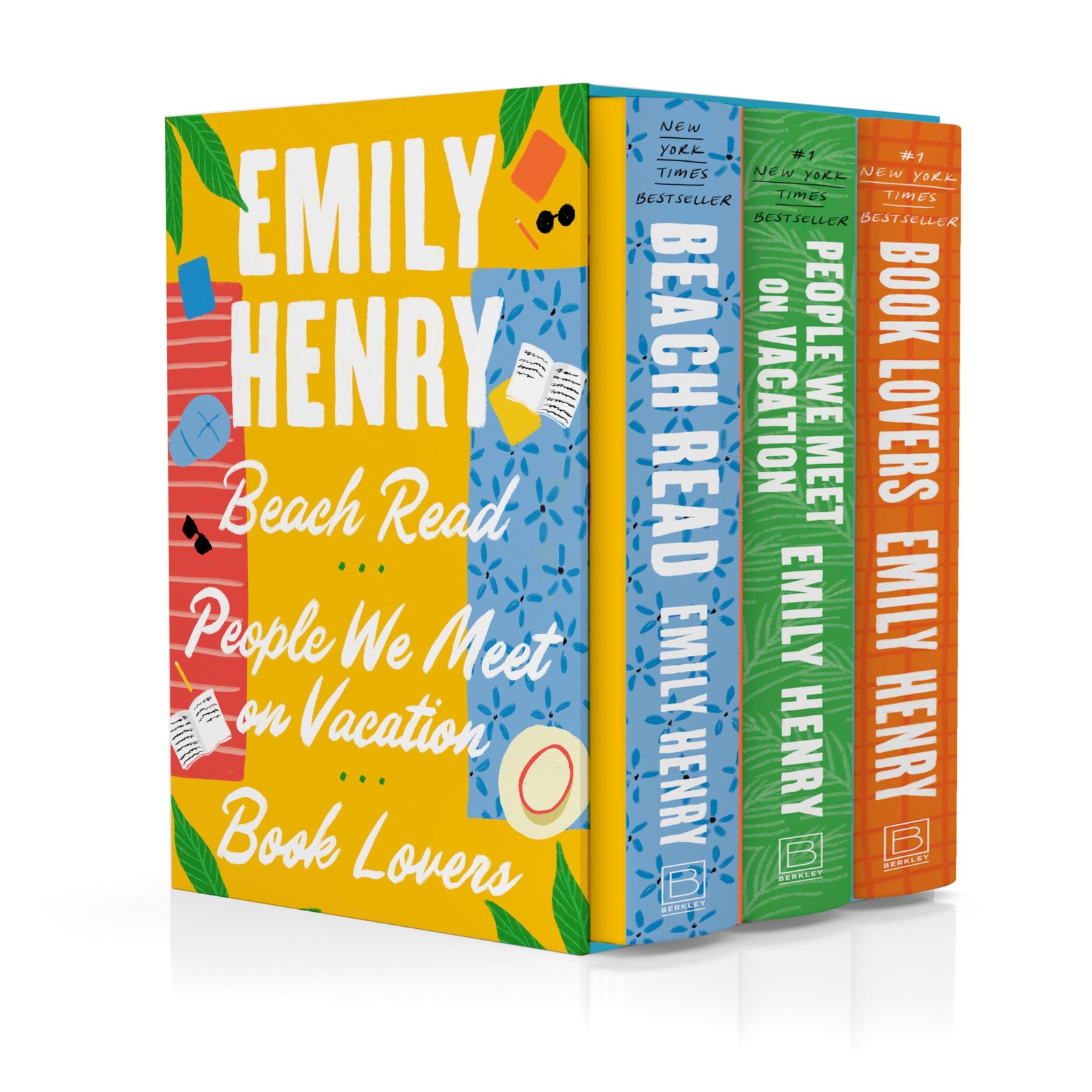 Emily Henry 3-Book Boxed Set: Beach Read, People We Meet on Vacation, and Bo…