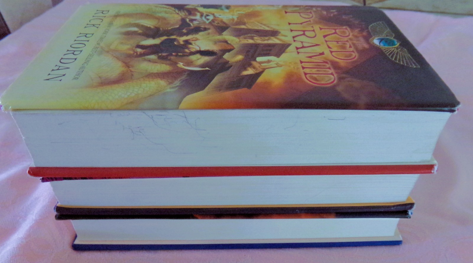 The Kane Chronicles Complete Set Hardcover w/ DJ 1st Editions by Rick Riordan VG