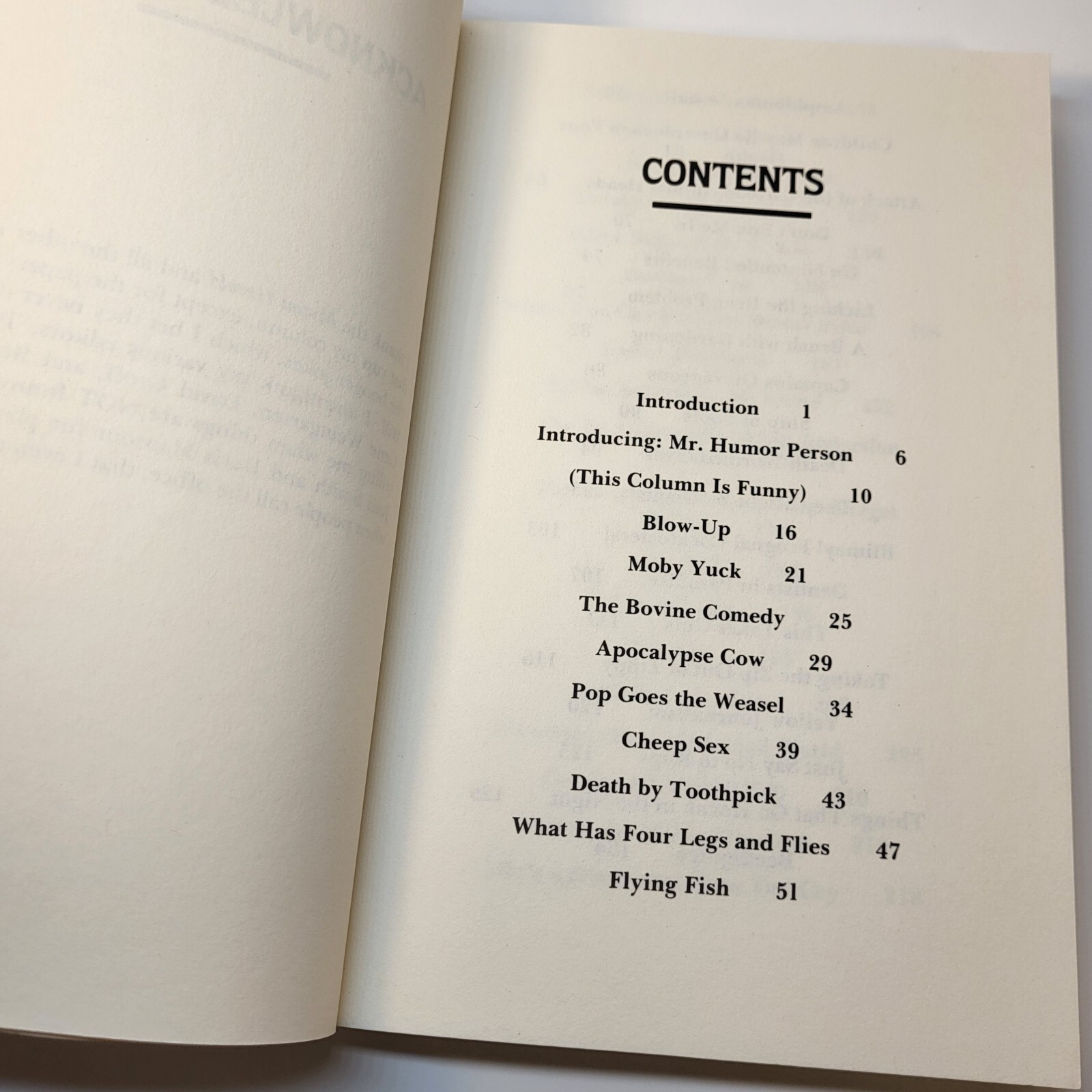 Dave Barry Talks Back Paperback BOOK by Dave Barry 286 Pages 1991