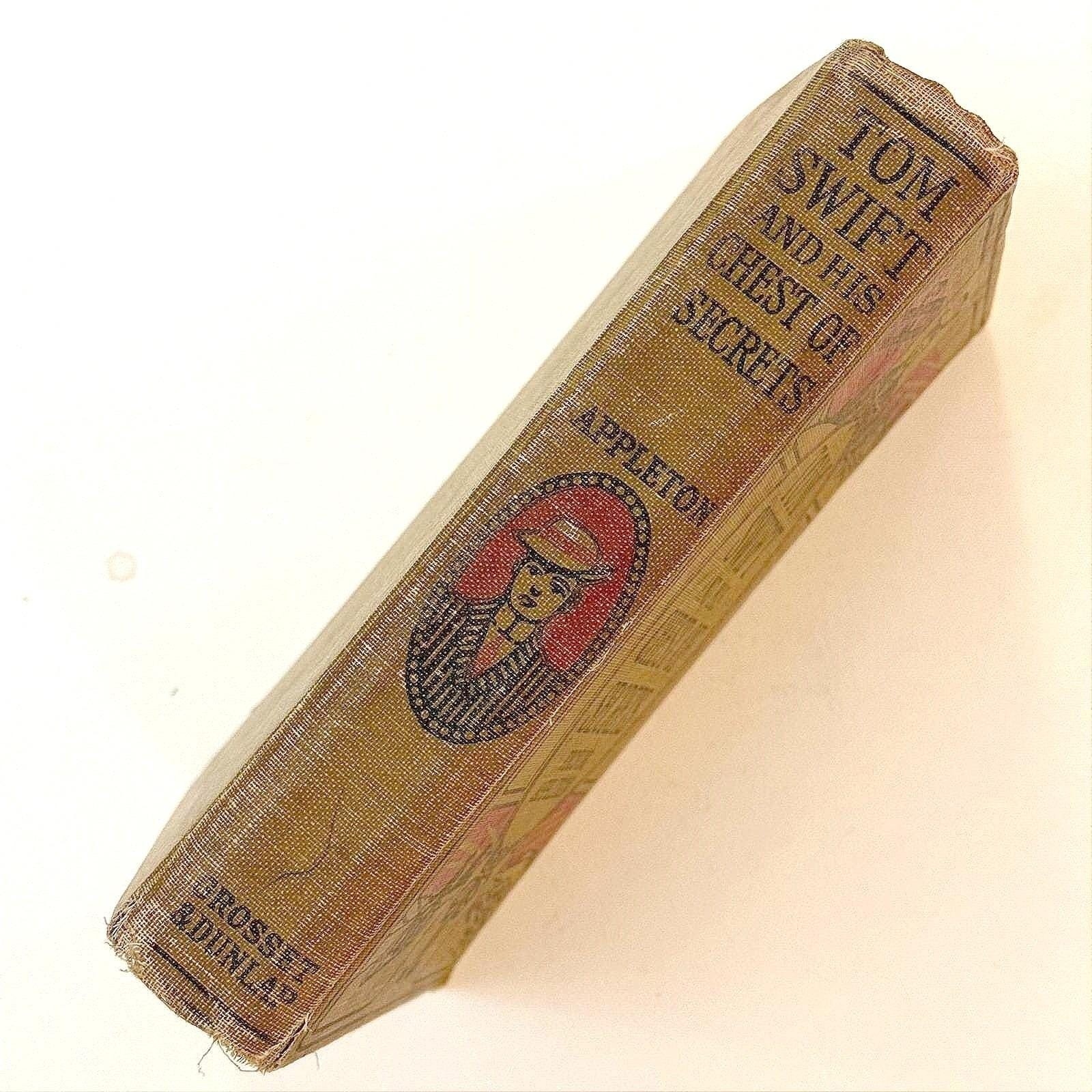 Tom Swift Chest of Secrets 1925 Grosset & Dunlap HC Victor Appleton Vintage Book