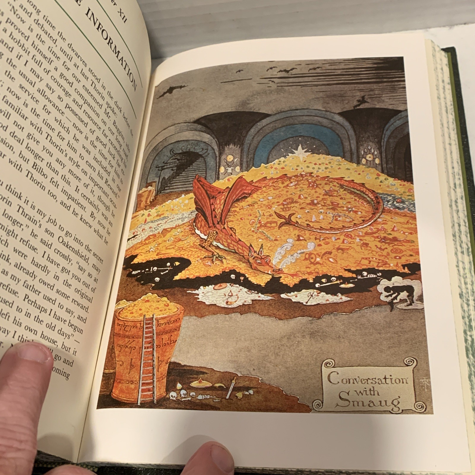 The Hobbit 3rd Printing Collectors Edition 1966 HC Book with Slipcase