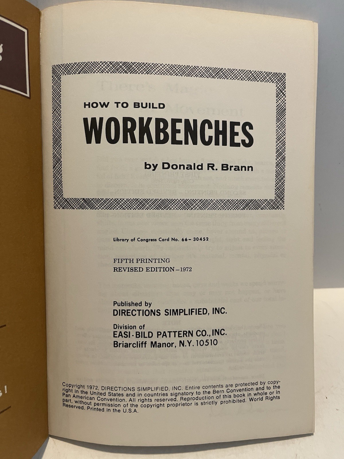 How To Build Workbenches ~ Easi-Bild ~ 1972 (b)