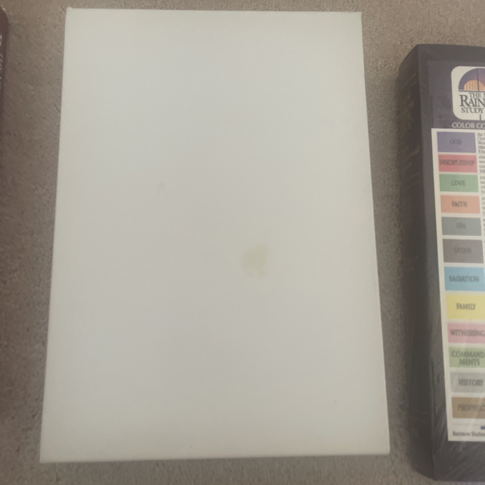 Rainbow Study Bible New International Version NIV Imitation Leather Bold Ln NEW