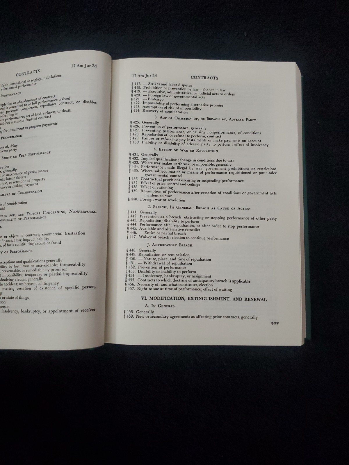 American Jurisprudence 2d Contracts