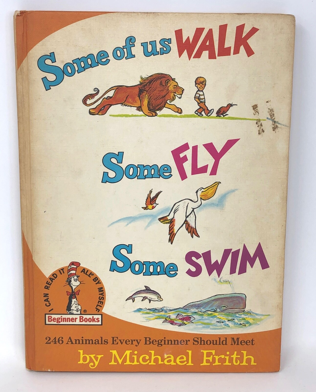 Some of Us Walk, Some Fly, Some Swim – Vintage 1971 Dr Seuss 8.25″x11.25″ book