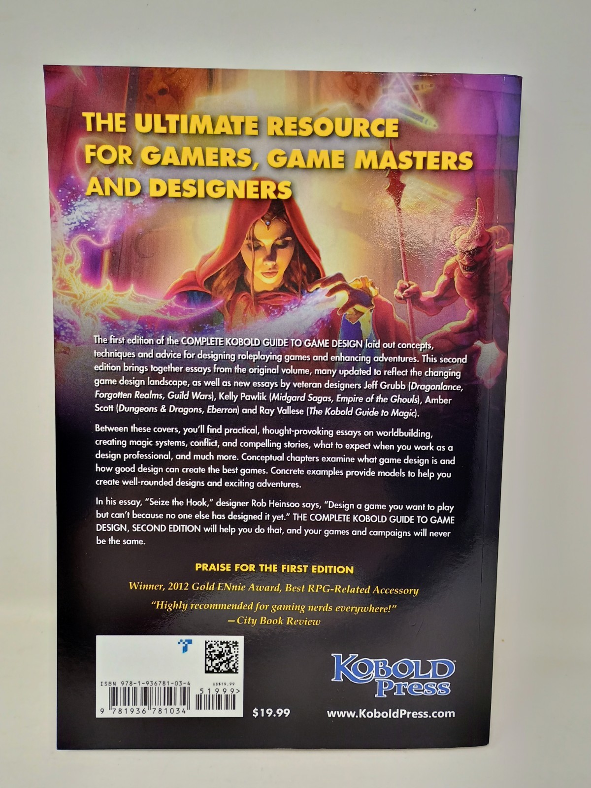 Paizo, Inc. Complete Kobold Guide to Game Design, 2nd Edition Paperback
