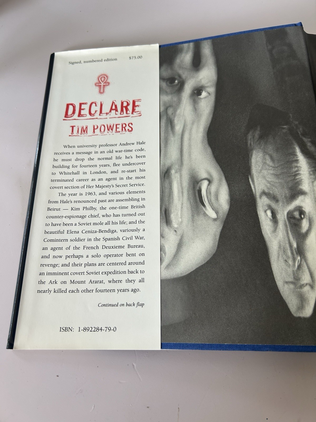 Declare Book Tim Powers Signed Limited Edition Subterranean Press Number 401/474
