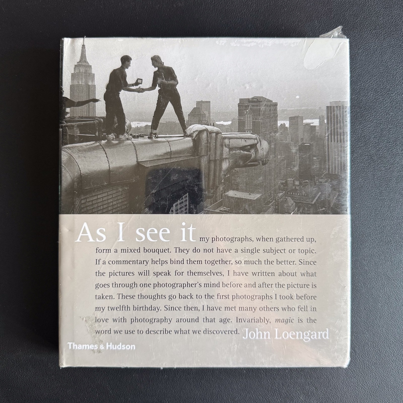 AS I SEE IT , The photographs of John Loengard- Hardcover Sealed!