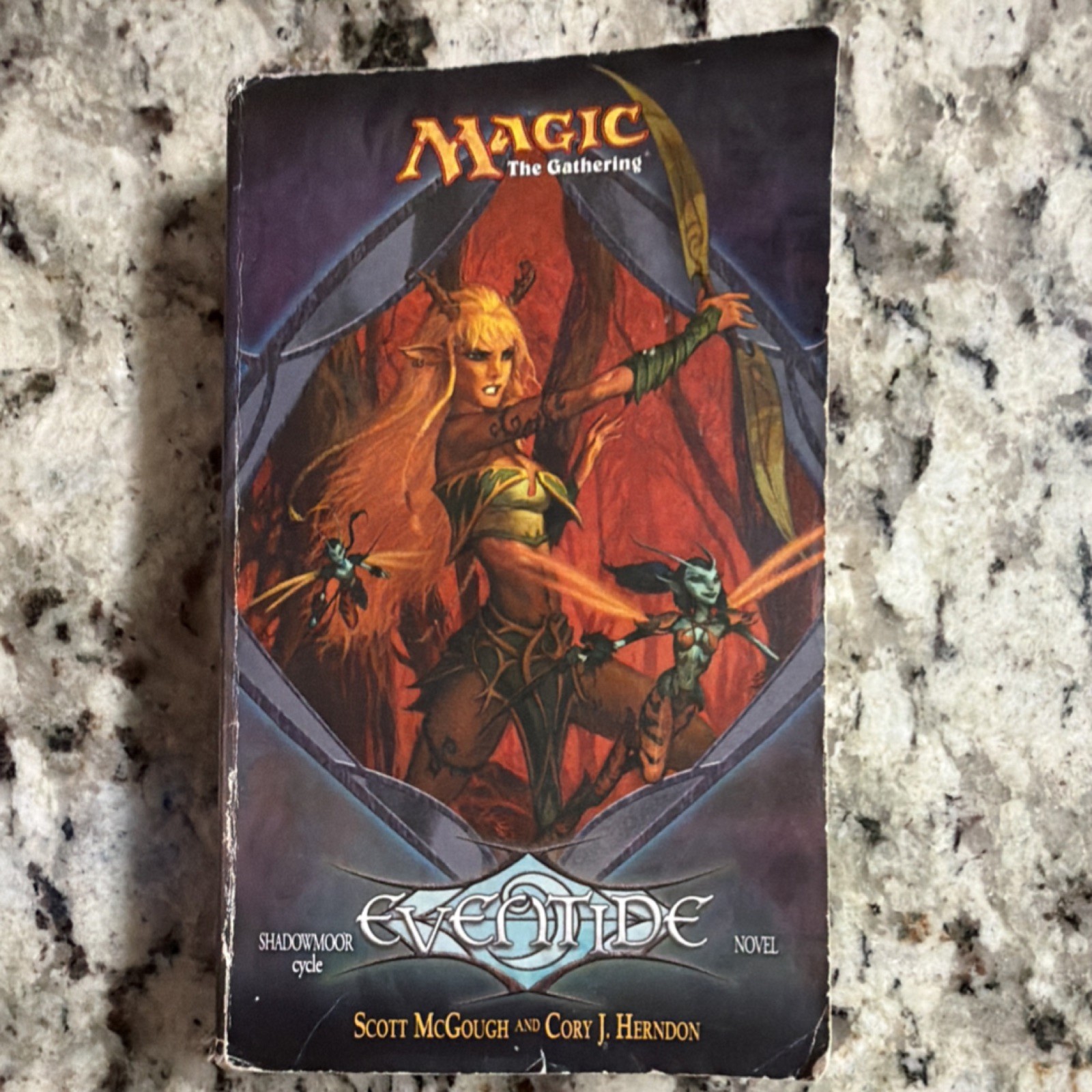 Wizards of the Coast Shadowmoor Cycle Bk 2 Eventide McGough Herndon 2008 PB 1st
