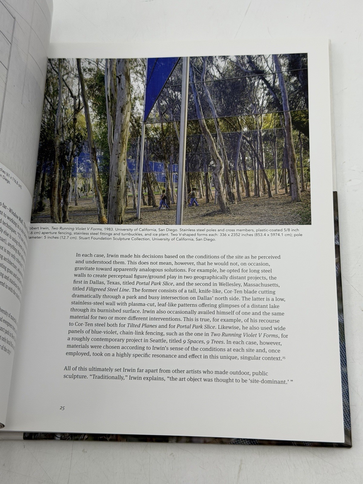 Robert Irwin, Site Determined, HC, Exhibition Catalog, Sculpture, Art, 2018