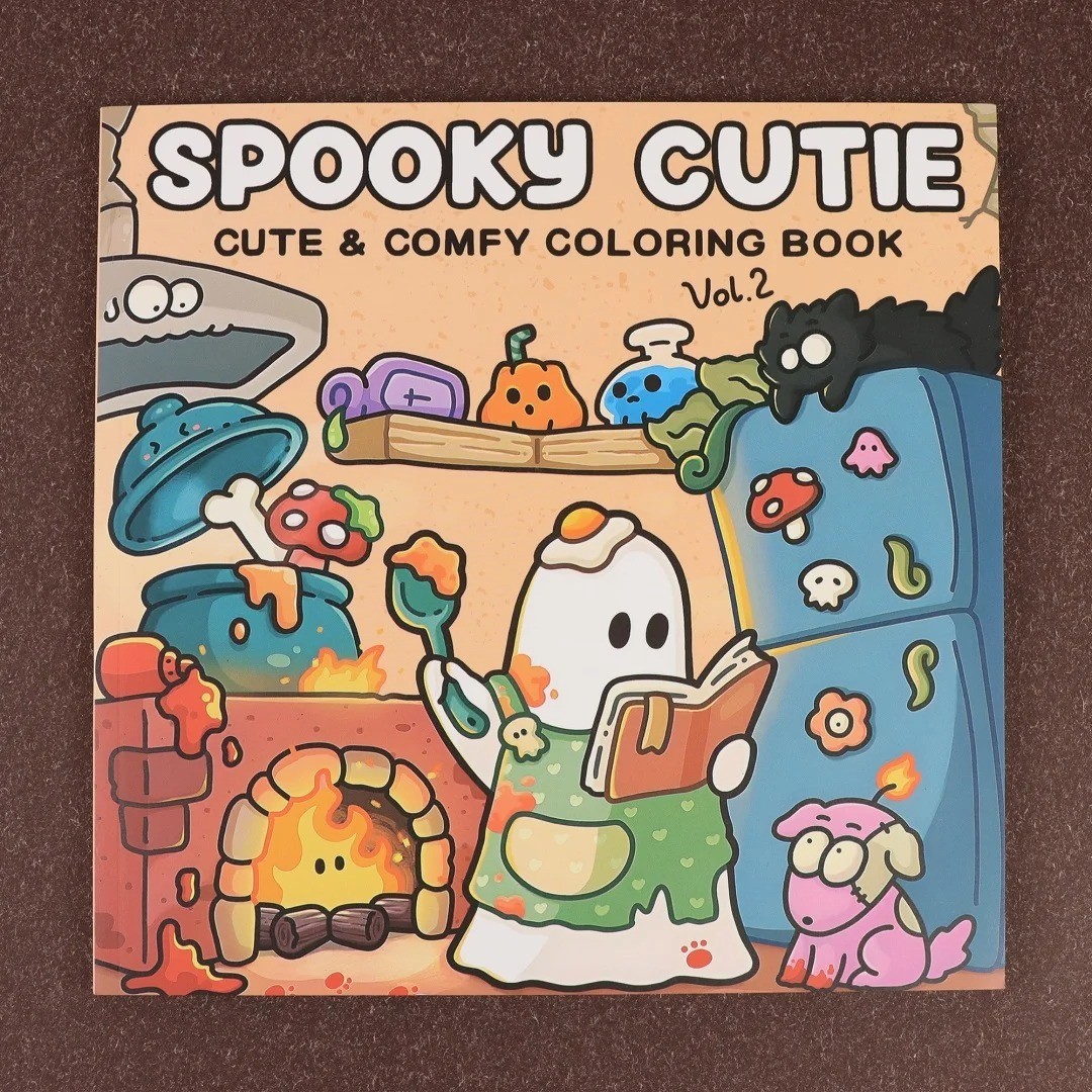Spooky Cutie by Coco Wyo: Coloring Book for Adults and Teens | Paperback