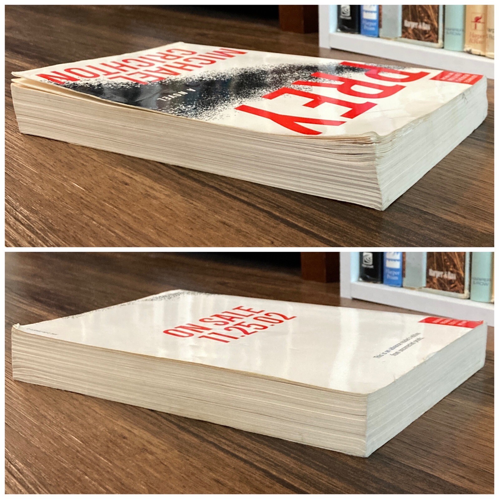 *ARC / Uncorrected Proof* Prey – Michael Crichton (HarperCollins, 2002)