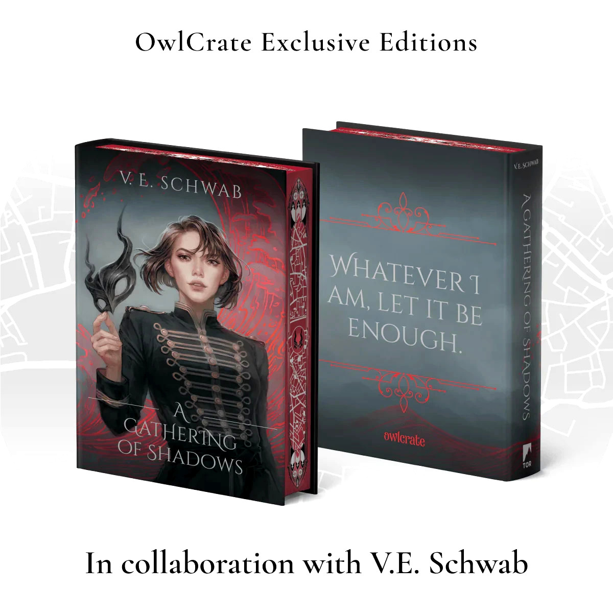 A Gathering of Shadows by V. E. Schwab OWLCRATE EXCLUSIVE EDITION ~ Sealed