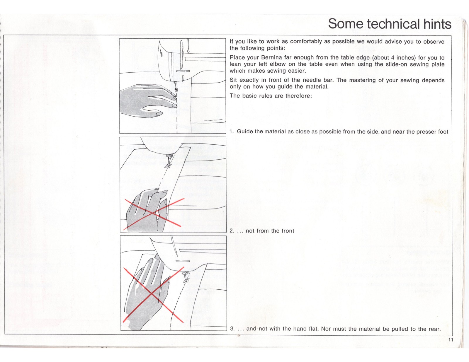 BERNINA 830 Record 831 Sewing Machine COLOR User Manual – COIL BIND – COVERS