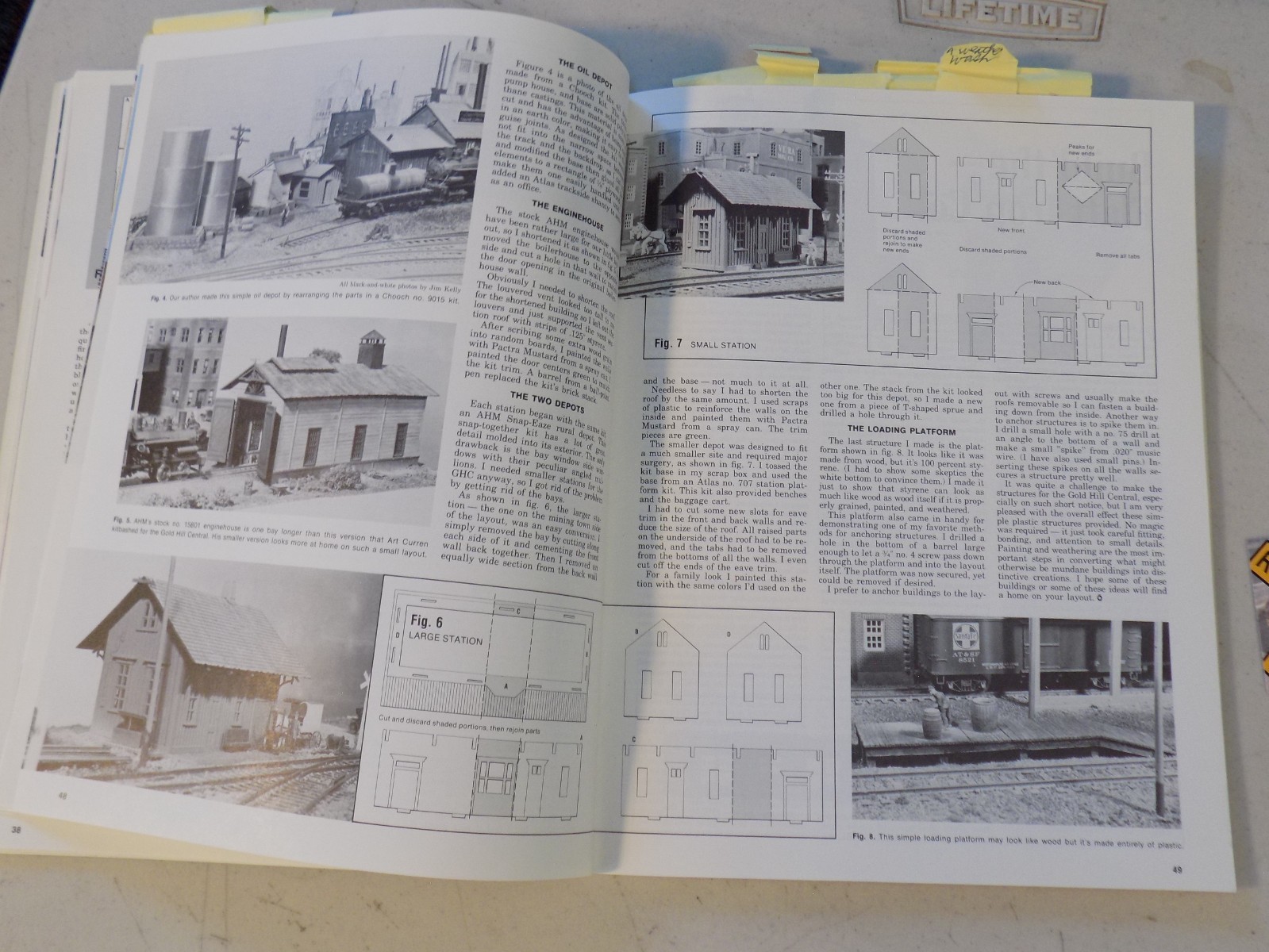 Model Railroader Kitbashing HO Model RR Struct’s Art Curren 1988 76pgs (060621)