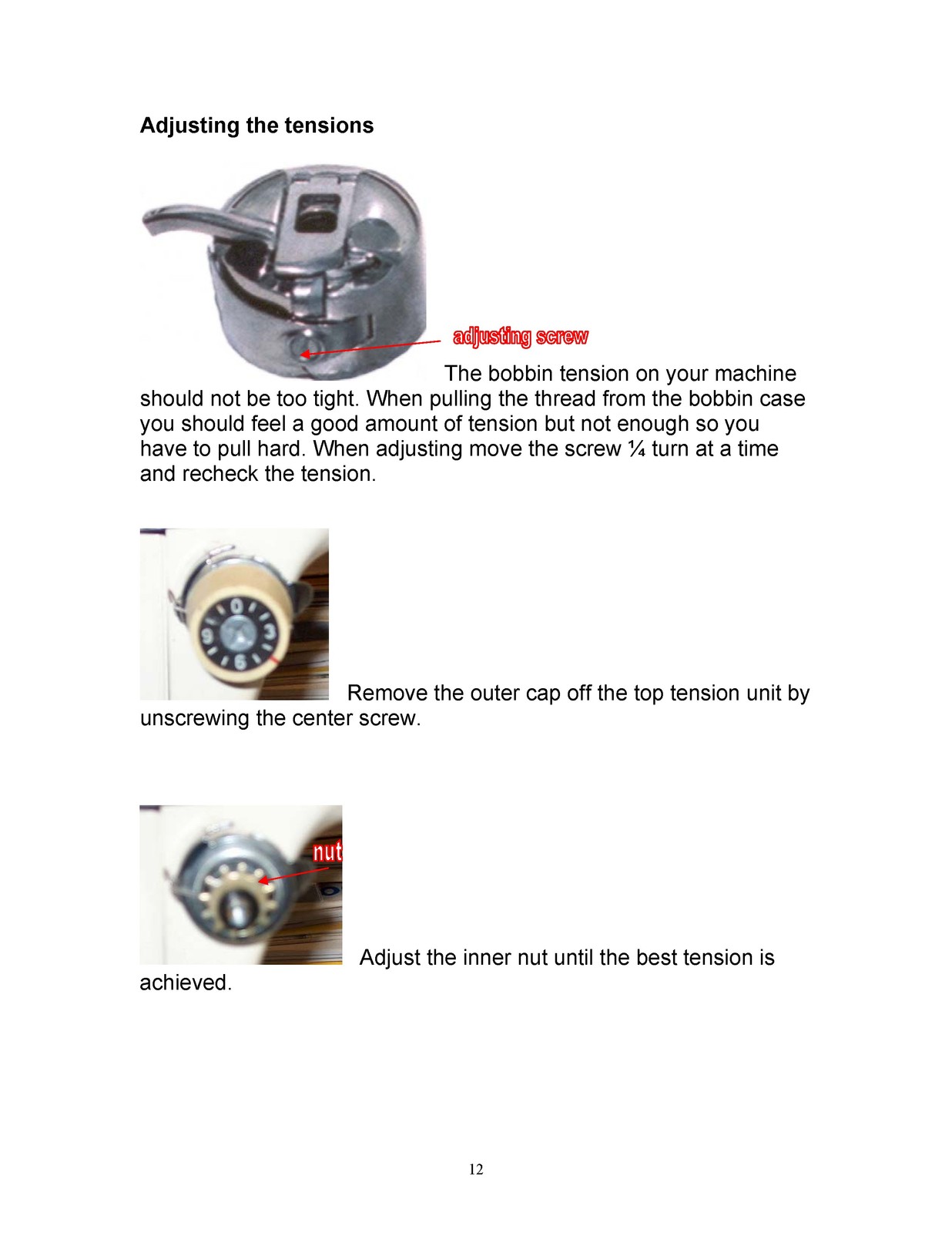 KENMORE 158 Series Sewing Machine Tune-Up Guide Manual – WIRE BOUND – COVERS