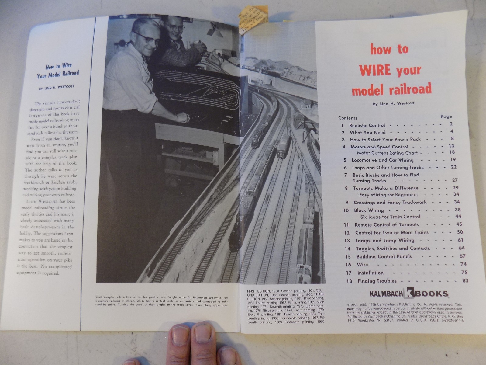 Model Railroader Your Guide to Easy Model RR Wiring 1990 104pgs (060634)