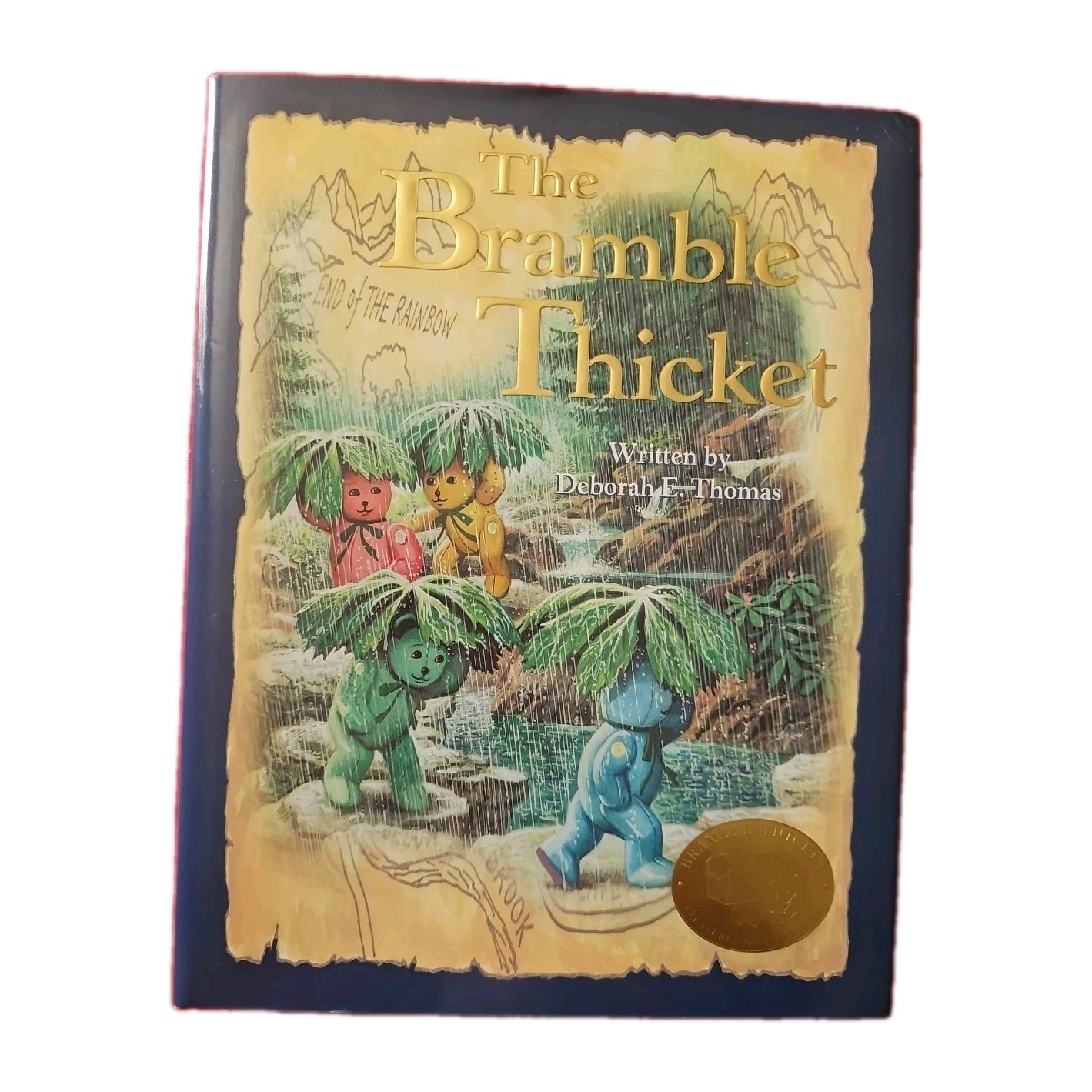 EvezBeadz The Bramble Thicket Deborah E Thomas Signed HC DJ Bonus + Bears LNC