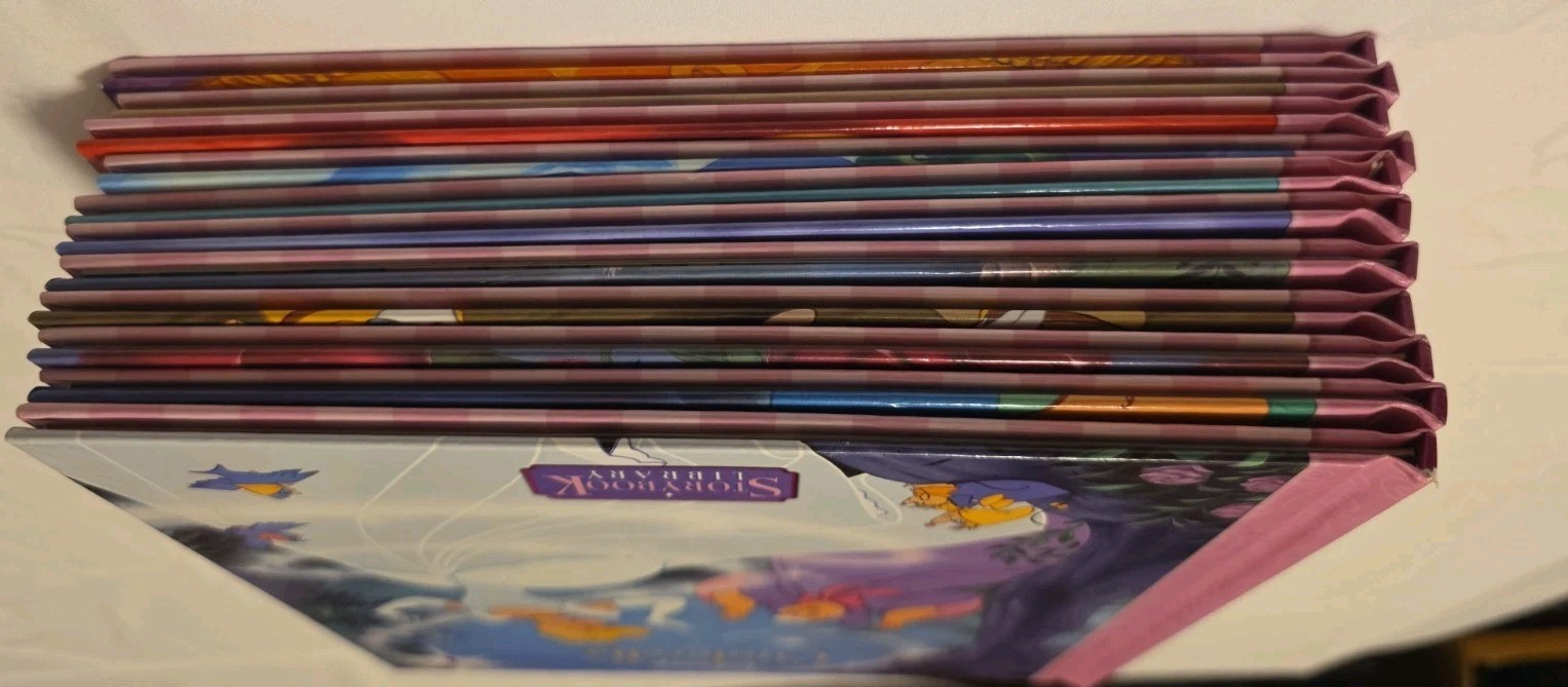 Disney Princess Story Books Library Lot 11 Book Set