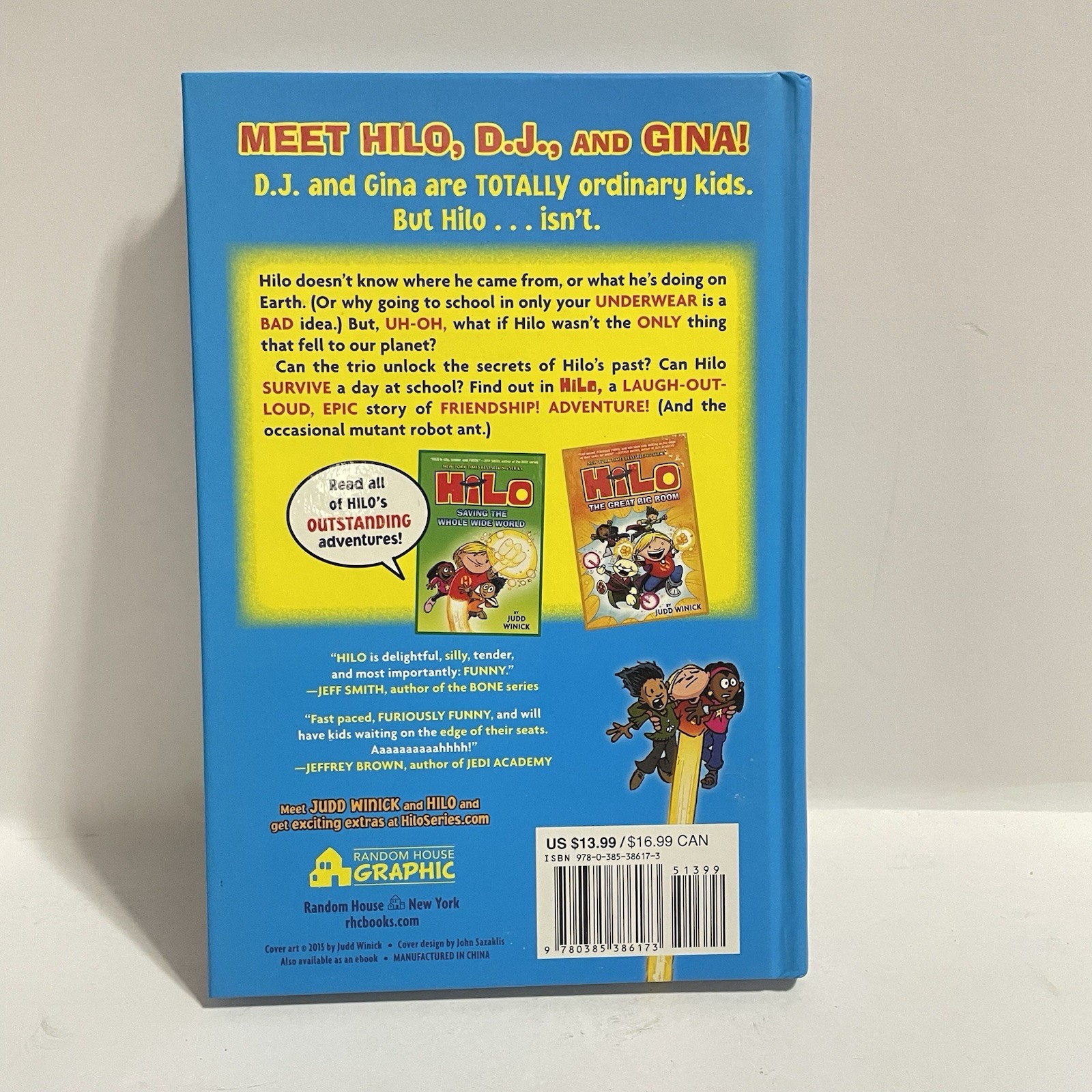 Hilo The Great Big Box Set Books 1-6 Hardcover Graphic Novel Judd Winick Comic