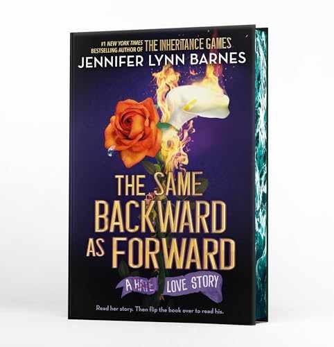 The Same Backward as Forward – Hardcover, by Barnes Jennifer Lynn – Very Good b
