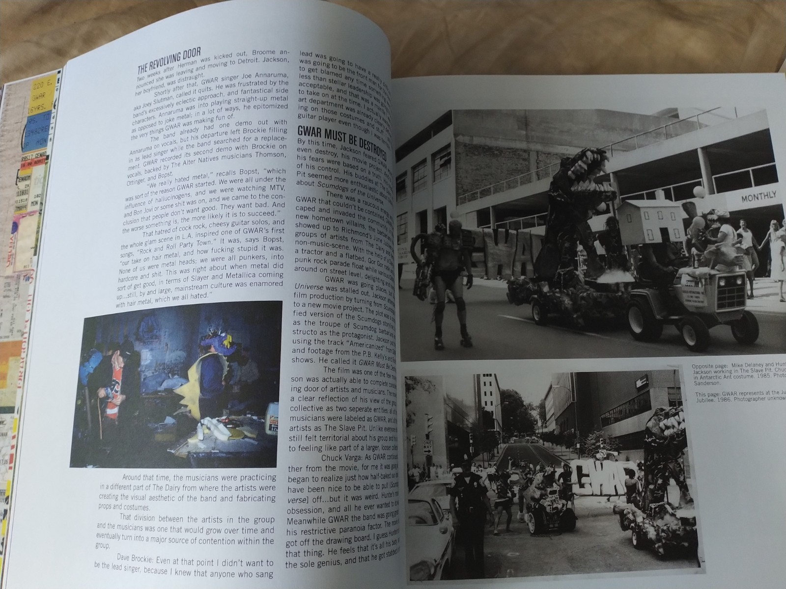 GWAR Let There Be GWAR Book 2025 Beyond the Streets Third Edition of 1500