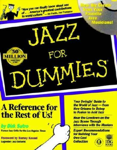 Jazz For Dummies – Paperback By Sutro, Dirk – GOOD