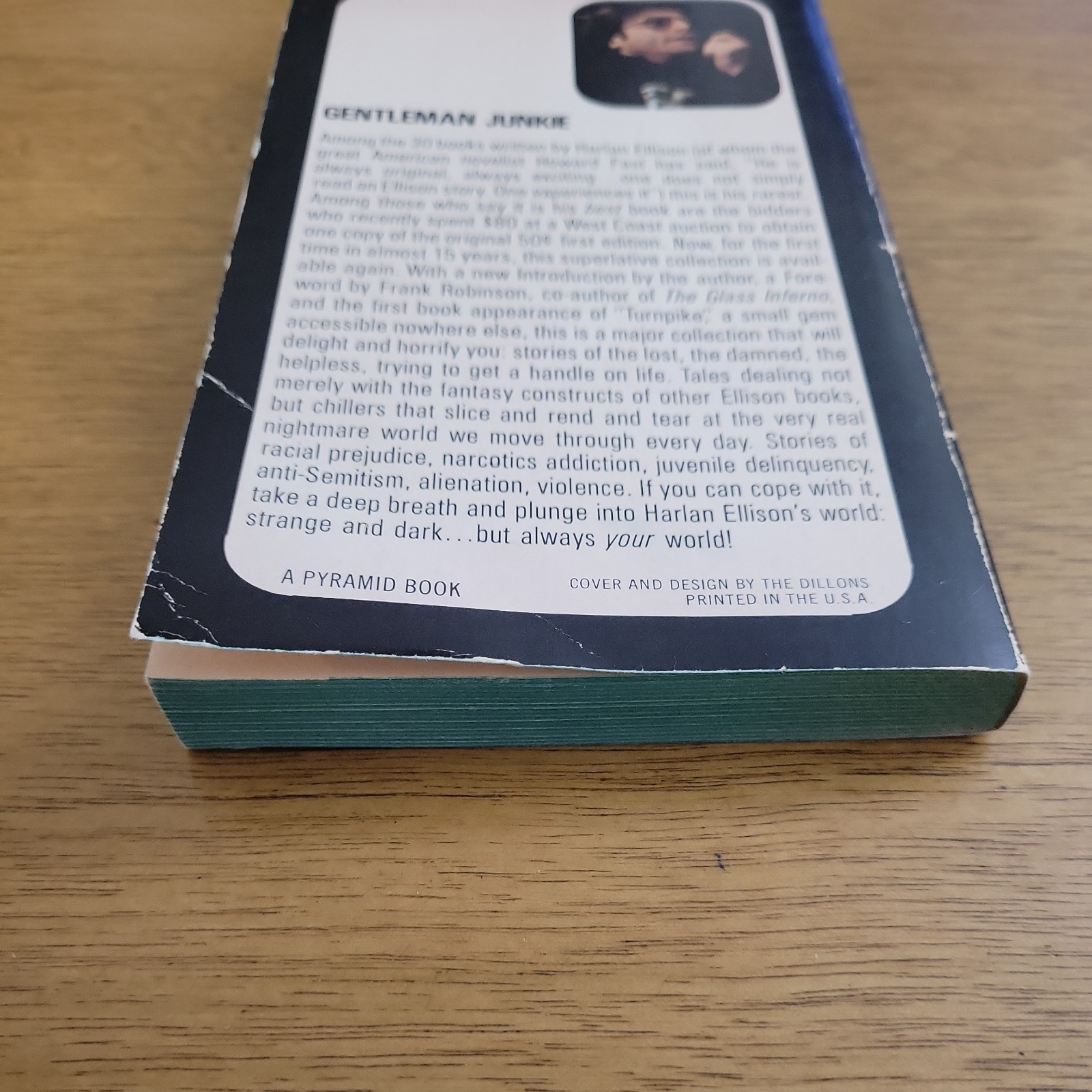 Gentleman Junkie – Harlan Ellison – Pyramid MMPB 1975