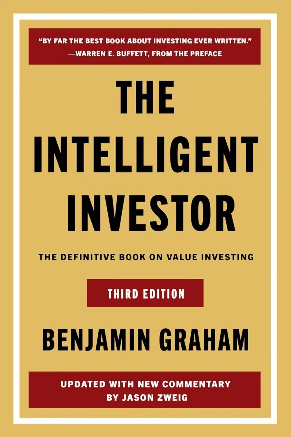 The Intelligent Investor By Benjamin Graham (3rd Ed.) Paperback US