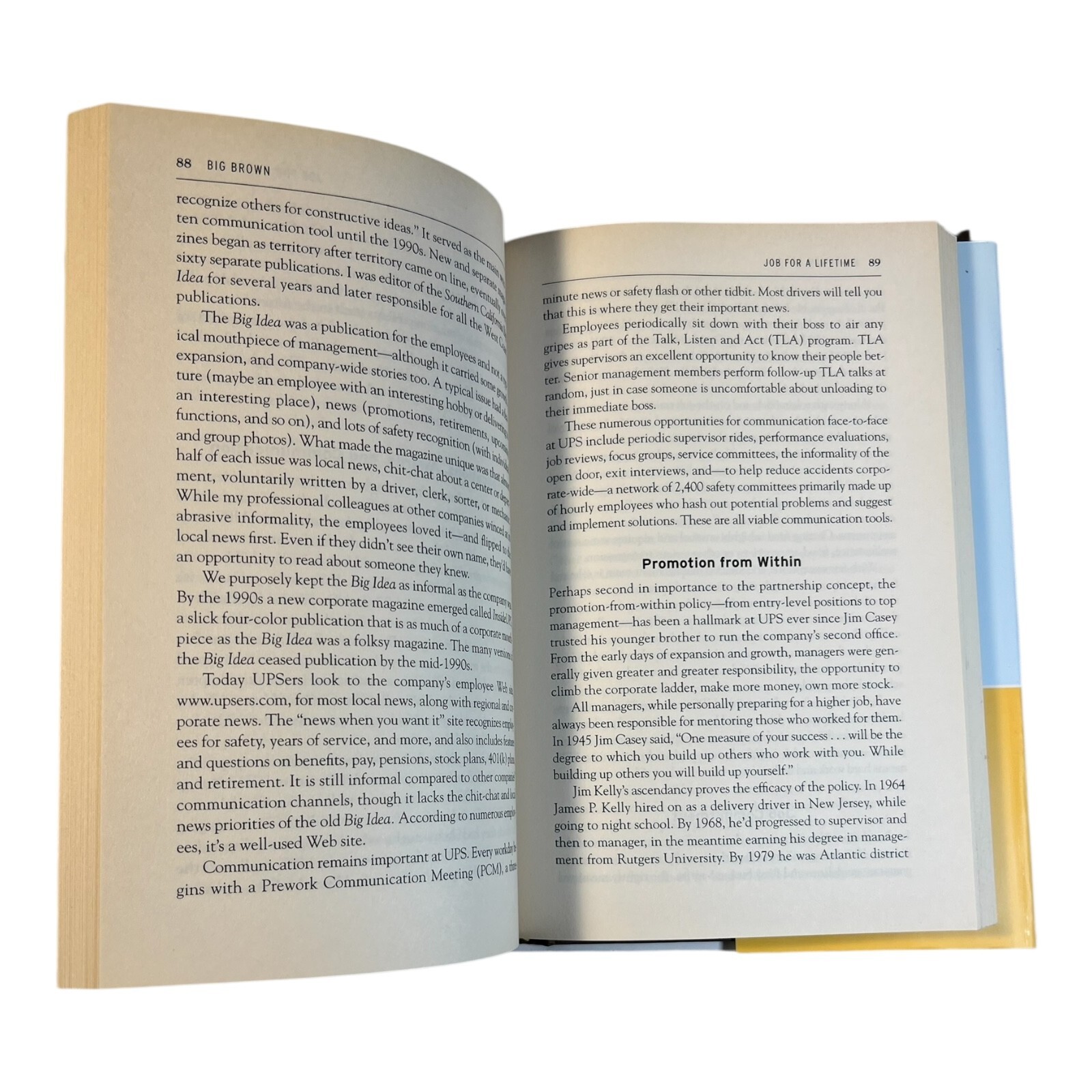 Big Brown UPS Story Greg Niemann Hardcover Business Book