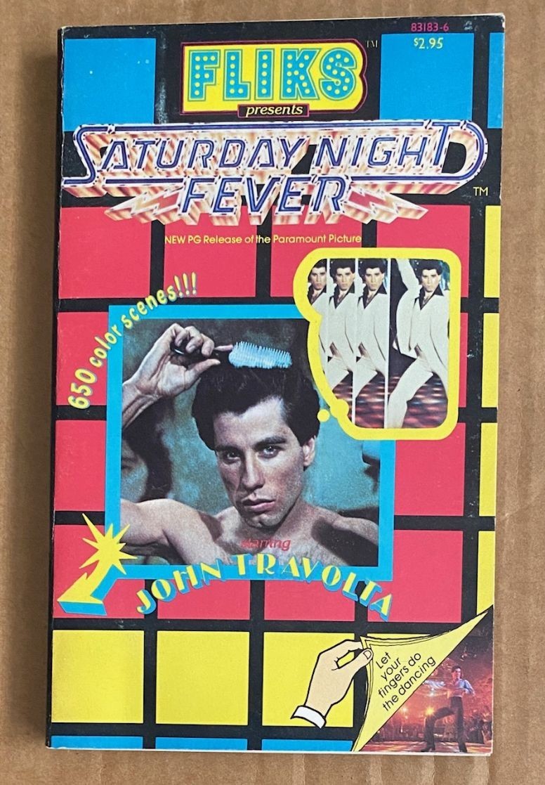 Saturday Night Fever FLIKS 1979 Fotonovel PB John Travolta 650 Color Scenes