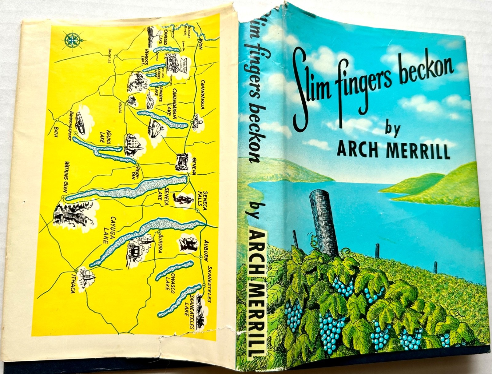 3 Arch Merrill books From Pumpkin Hook, Slim Fingers Beckon, Stagecoach Towns