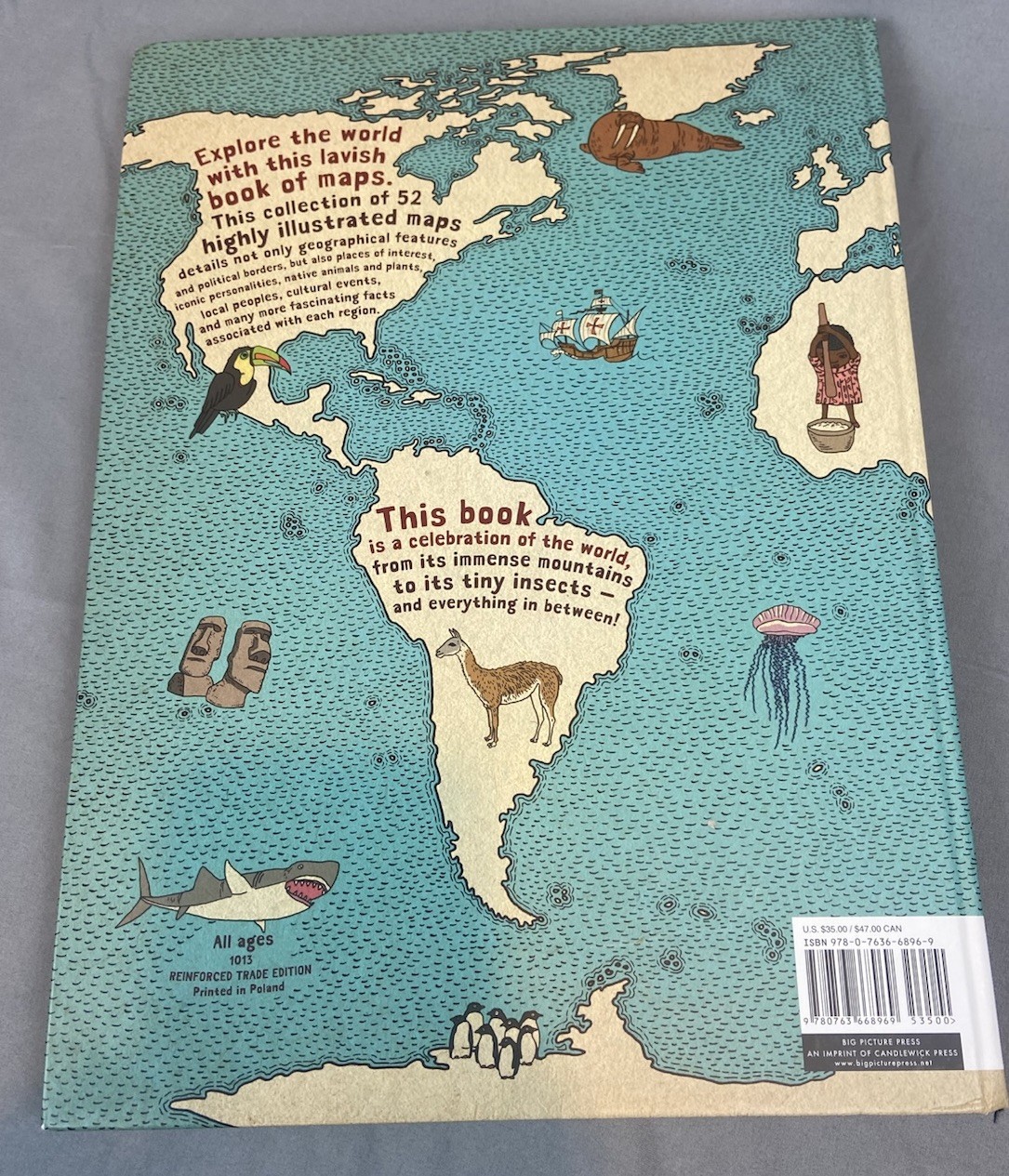 Maps By Aleksandra Mizielinksa Daniel Mizielinski – Big Picture Press Hardcover