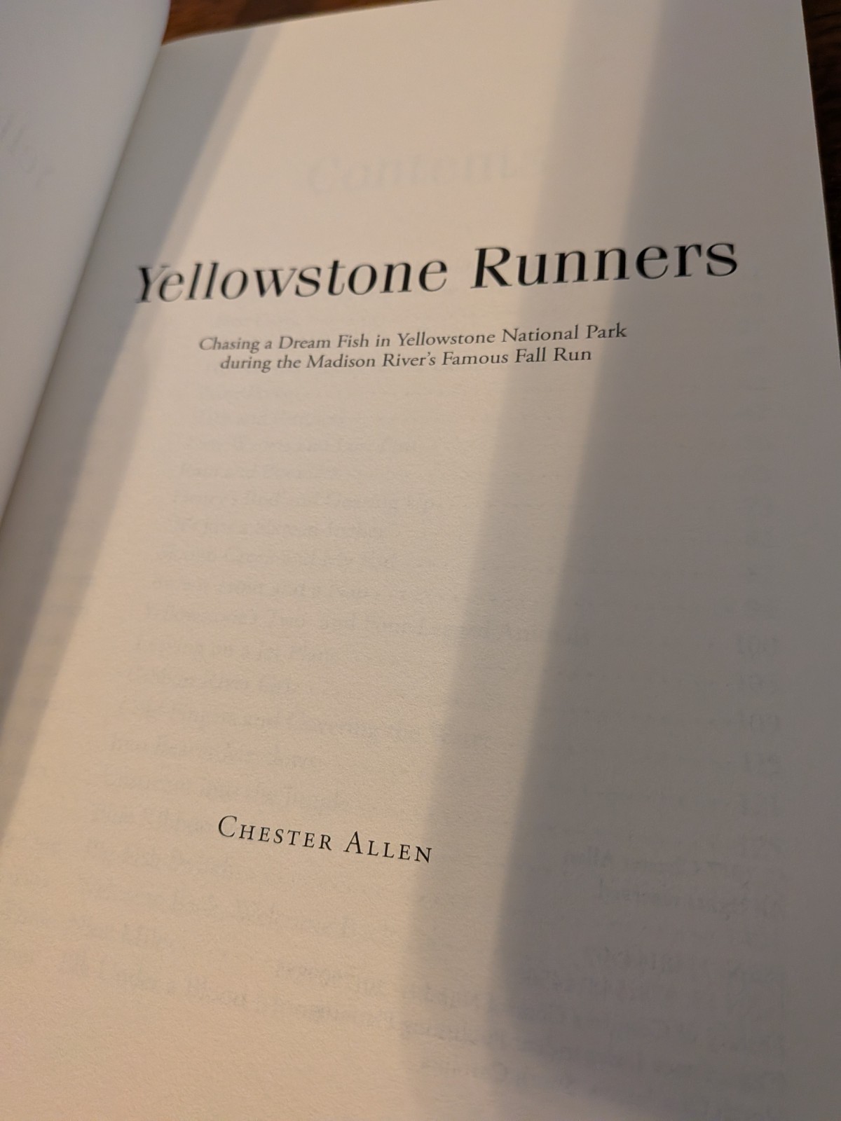 Yellowstone Runners –Chester Allen –2017 PB- Fly Fishing in Yellowstone Nat Park