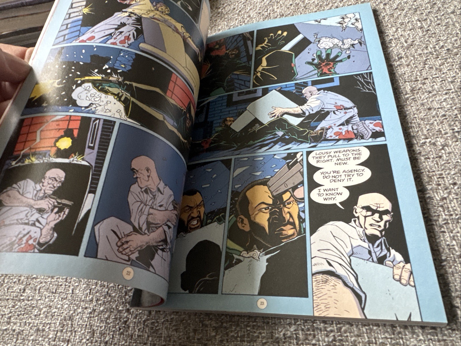 RED DC Comics WB by Warren Ellis & Curly Hammer (2009) Wildstorm Graphic Novel