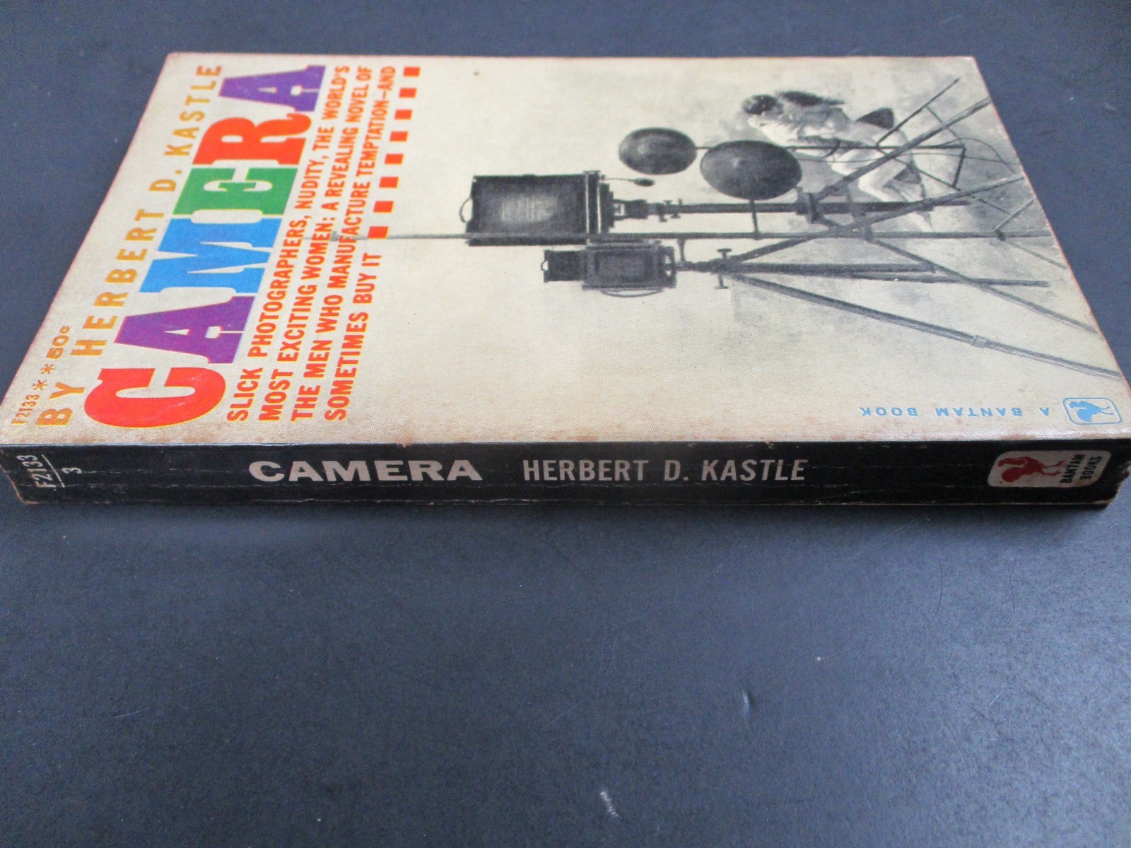 CAMERA by Herbert D. Kastle Bantam Books 1960 Paperback PB- Pulp Fiction-F2133