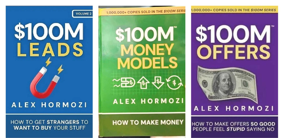$100M Money Models+ $100M Offers+$100M Leads by Alex Hormozi Paperback USA STOCK