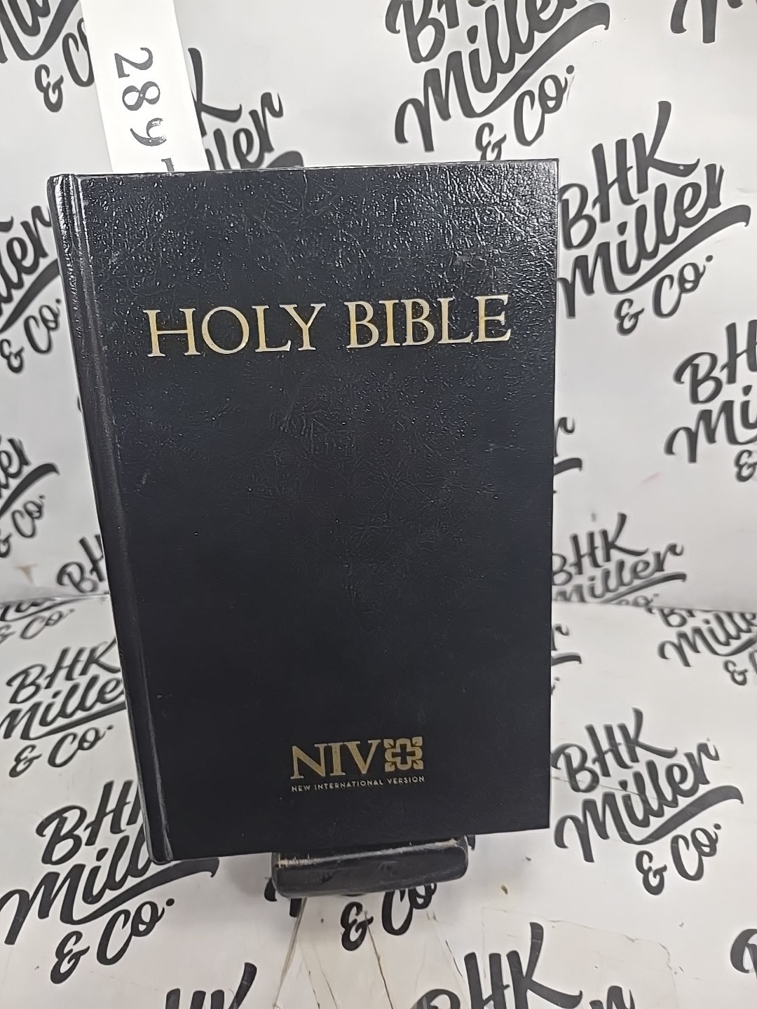 NIV Holy Bible 2011 Black Zondervan 8.75” X 5.5” -American Bible Society