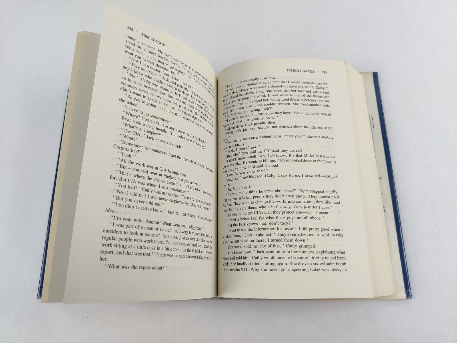 Patriot Games Tom Clancy G.P. Putnam’s Sons 1st Edition 1st Printing Hardcover