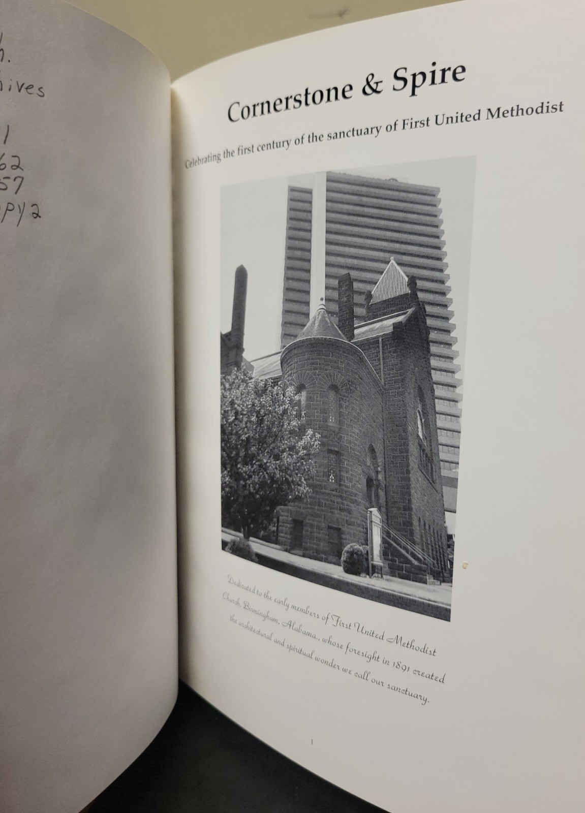 First United Methodist Church Birmingham Alabama 1891-1991 History Hardcover