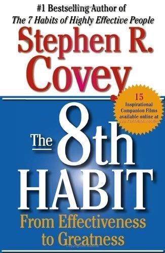 The 8th Habit: From Effectiveness to – 9780743287937, paperback, Stephen R Covey