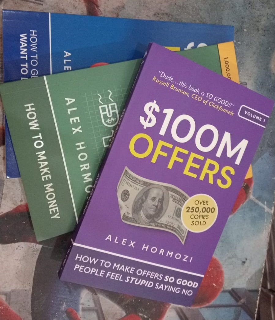3 BOOK SET $100M Money Models+ $100M Offers+$100M Leads PAPERBACK USA ITEM