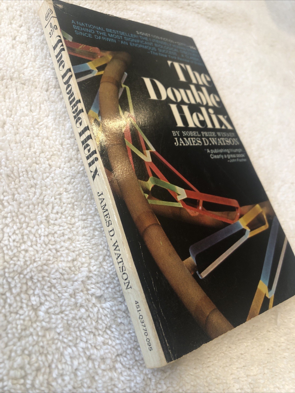 The Double Helix by Watson, James D. (1969) Paperback• Illustrated