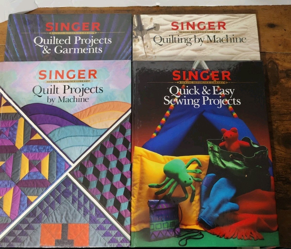 Huge Lot 25 Singer Sewing Reference Library Hardcover