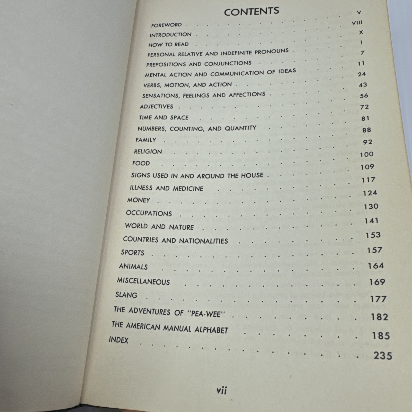 Talk with Your Hands David O. Watson 1964 HC Vintage Sign Language Guide
