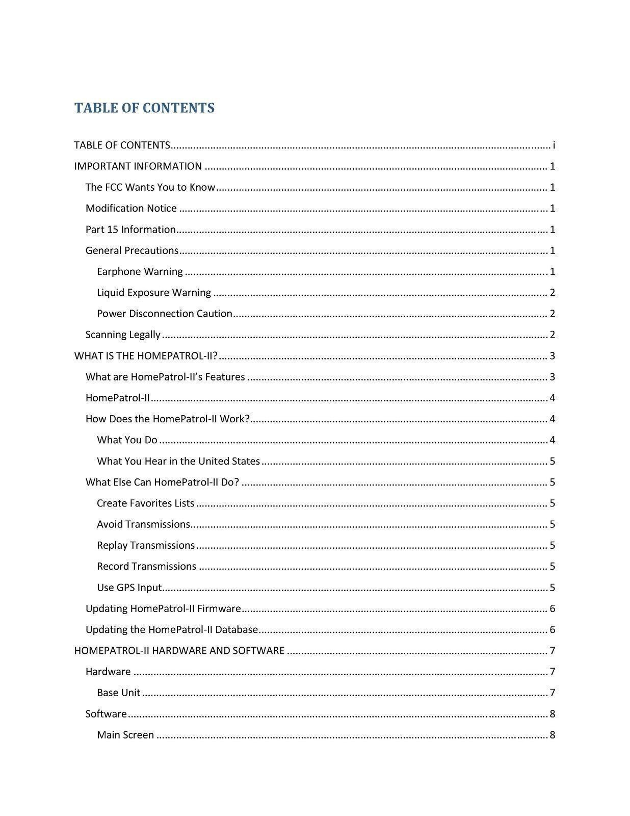 UNIDEN HOME PATROL II 2 User Manual Operation Guide SECURED FULL COLOR PRINT