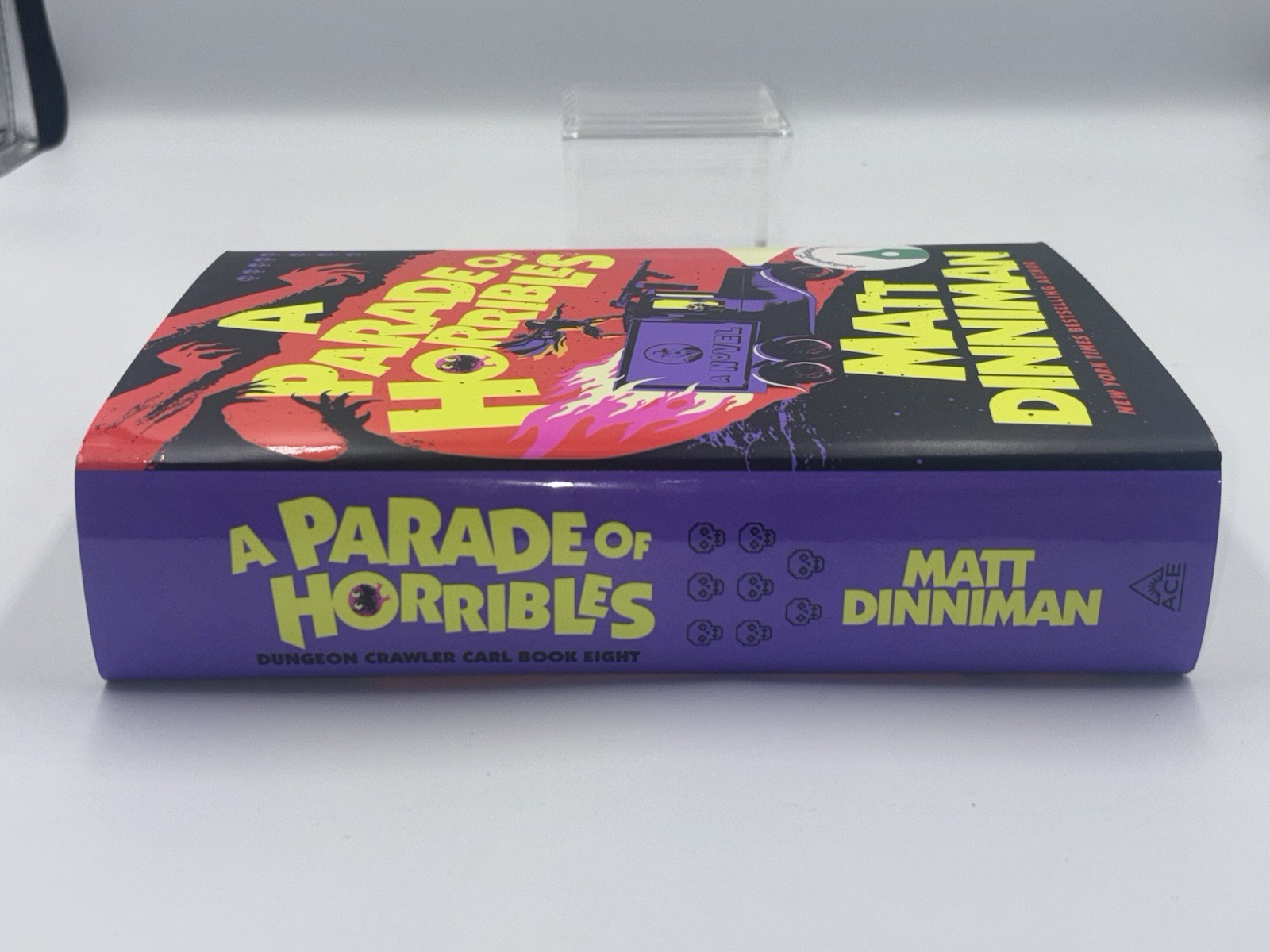 MATT DINNIMAN SIGNED AUTOGRAPHED PARADE OF HORRIBLES 1ST ED 1ST PRINT BOOK HC 1
